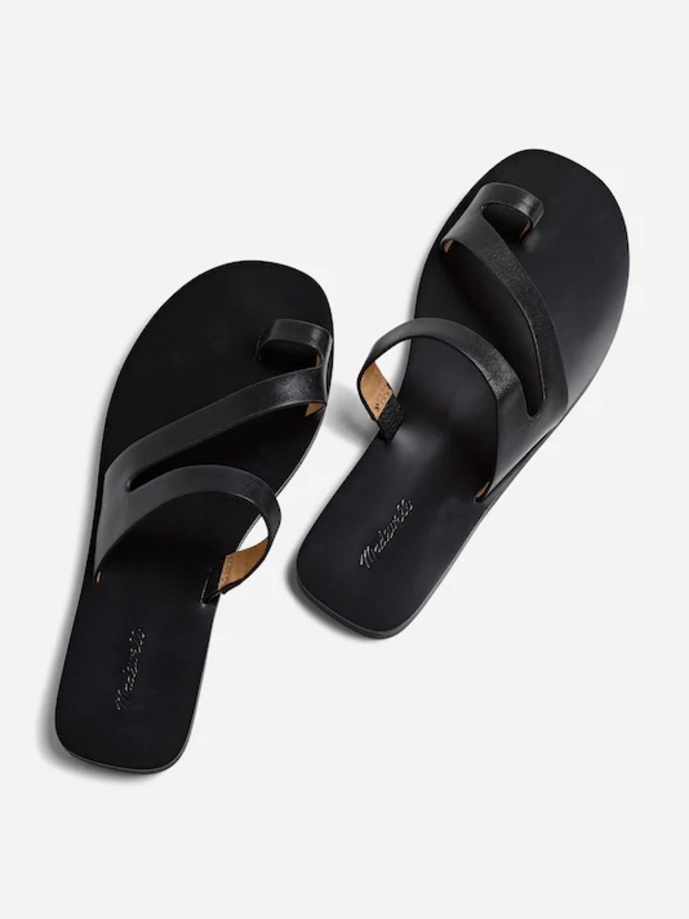 Madewell Gabi Assymetrical Sandals - size 7.5